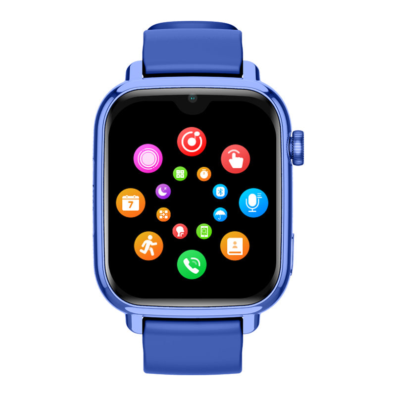 Ceas Smartwatch GPS Copii Cu Localizare Si Telefon Techone TrackMe KT34, Albastru Ceas Smartwatch GPS Copii Cu Localizare Si Telefon Techone TrackMe KT34, Albastru